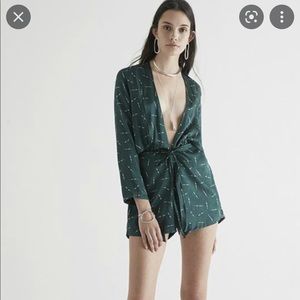 Sir the Label NWT Soraya Silk Romper